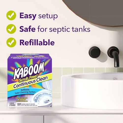 Kaboom Bathroom Cleaner 32 oz | OxiClean Stain Fighters